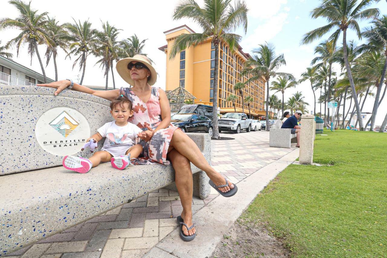 Atlantique Beach House Hotel Дирфилд Бич Экстерьер фото